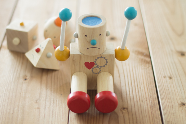 ビルドロボットを座らせる