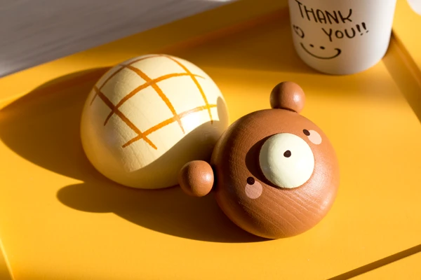 くまパンとメロンパン