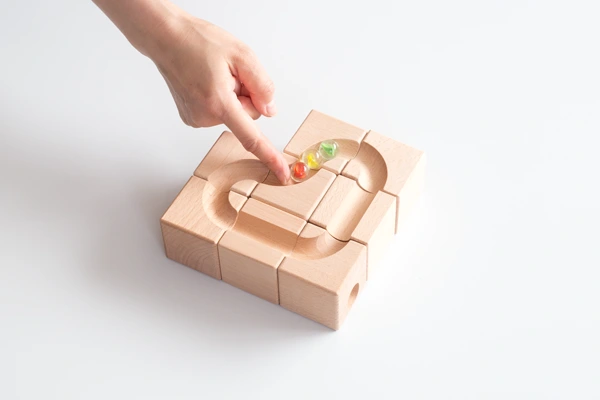 組み立て例ハート型