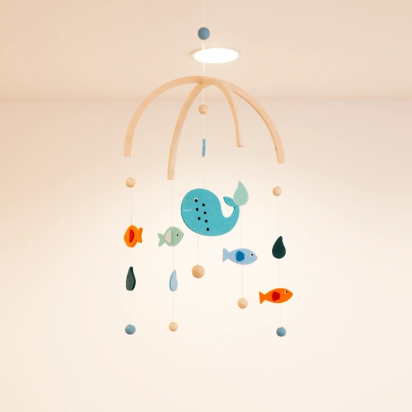 モビール　海の生き物モチーフ
