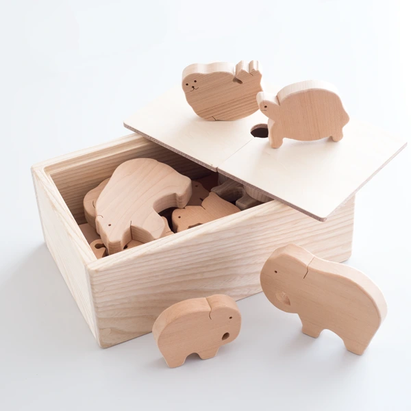 木のZOO木箱入りメイン拡大