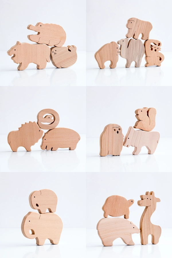 動物積み木ラインナップ