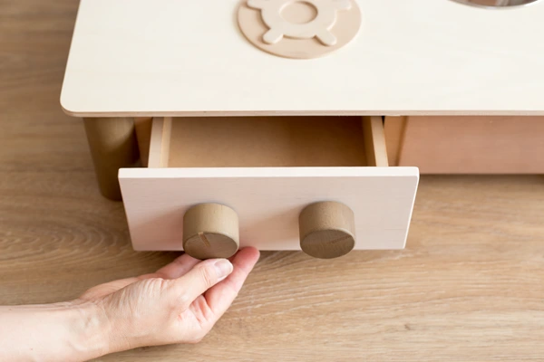 日本製ままごとキッチンプラス｜木のおもちゃ専門店おもちゃの森sapporo