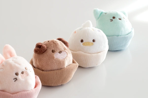 4種類の布おもちゃ