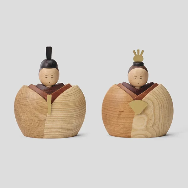 HINA ササキ工芸 木製雛人形｜木のおもちゃ専門店おもちゃの森sapporo