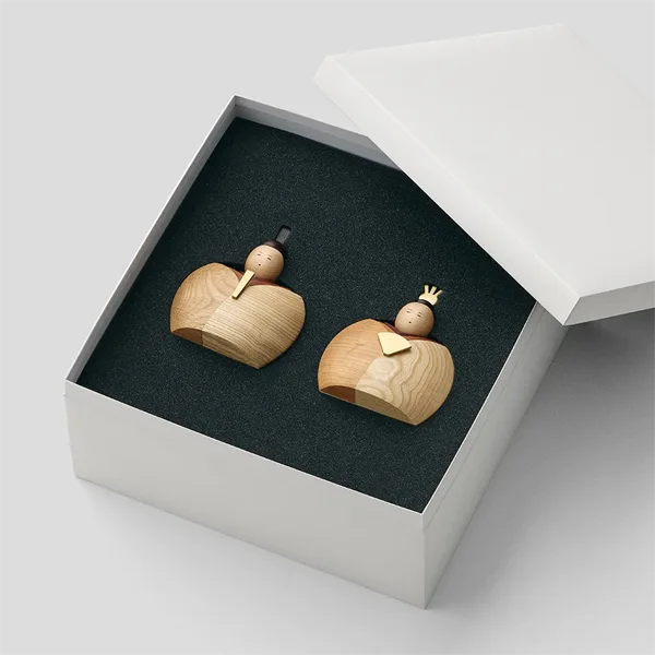 HINA ササキ工芸 木製雛人形｜木のおもちゃ専門店おもちゃの森sapporo